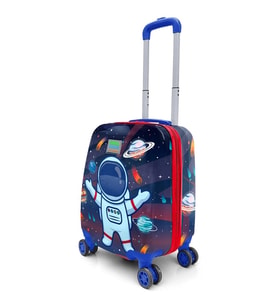 CORAL HIGH 16743 MİNİ ASTRONOT DESENLİ VALİZ