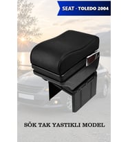 Toledo 2004 kol dayama Yastıklı Siyah Lüks geniş model Deri