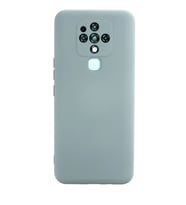 Camon 16 Kılıf Nano içi Kadife Silikon - Buz Mavisi