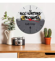 Accounting Specialist Duvar Saati