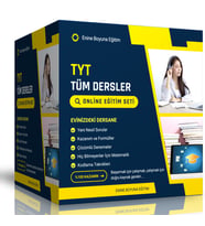 TYT Tüm Dersler Online Görüntülü Eğitim Seti