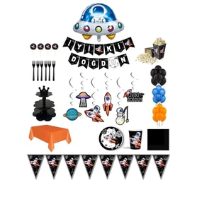 Uzay Kovboyu Temalı Set 8 Kişilik