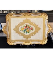 L & M Florance ART İtalyan Gül Ağacı El Yapımı 55x36cm