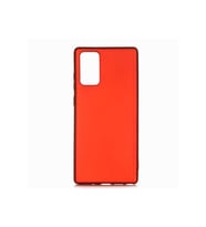 Samsung Galaxy Note 20 Uyumlu Kılıf Zore Premier Silikon Kapak (Kırmızı)