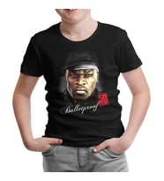 50 Cent Siyah Çocuk Tshirt