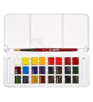 Lukas Sulu Boya Takımı Tablet 24 Renk