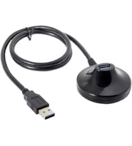 5255 Usb 3.0 Standlı Dişi Erkek Uzatma Kablosu 1 Metre