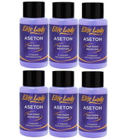 6 Adet 200 ml Aseton Ekstra Güçlü Oje Çıkarıcı Tırnak Güçlendirici
