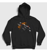 Presmono Unisex Siyah Vasto Lorde Anime Bleach Kapüşonlu Sweatshirt 128537tt