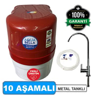 SU ARITMA CİHAZI USA MEMBRANLI 8 LT ÇELİK TANKLI 10 AŞAMALI