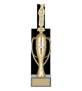 ODAK KUPA - Figürlü Kupalar - Mezuniyet Kadın Figürlü Kupalar FG-025 A - 38 cm