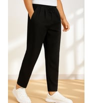 Erkek Pantolon Beli Lastikli Jogger Pantolon Cepli Fit Pantolon ERKEK-JOGGER (Siyah)