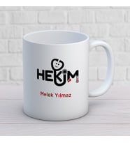 KİŞİYE ÖZEL HEKİM MESLEK KUPA BARDAK