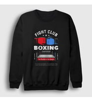 Presmono Unisex Siyah Boxer Ufc Mma Hediye Boksör Boks Sweatshirt 496157tt