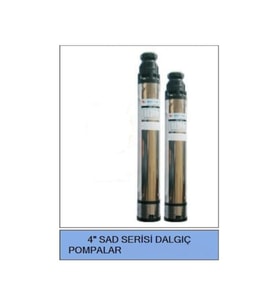 Best SAD 4" Derinkuyu Motorsuz Dalgıç Pompa-5 Kademe