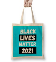 Black Lives Matter 2021 Bez Çanta Uzun Saplı