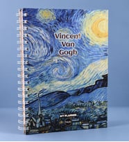 Van Gogh Yıldızlı Gece Konuşan Ajanda