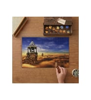 Fantastik Manzara Tasarımı 240 parça Ahşap Puzzle Ahşap Kutuda MP10012