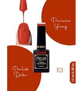 Adanil 15 ml Misyul Profesyonel Kalıcı Oje Mis-113