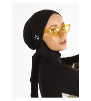 Mayovera  Beyaz Logo Tasarım Bone (Siyah)