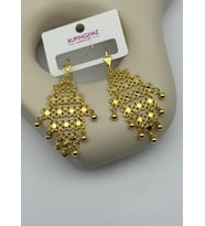 Vip Gold Tasarım Küpe - 26vipk01