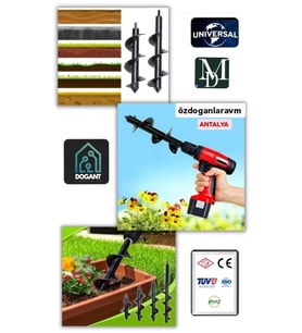 Çiçek Sebze Burgusu Martkap Uçlu 30x10