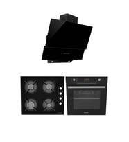 ALVEUS PREMIUM 3'LÜ SİYAH ANKASTRE SET (GLS640 -MOD 3000 - MFA627)