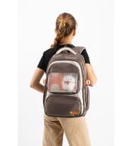 Ventis Unisex Maskotlu Okul Çantası Ortaokul Lise Sırt Çantası 43*30 Cm Su Geçirmez Kumaş Vnt1-G