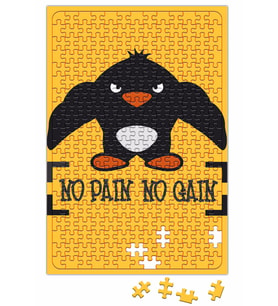 No Pain No Gaay Puzzle 240 Parça Yapboz