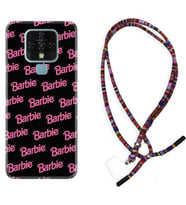 Tecno Camon 16 18P Pova Kılıf Boyun Asklı Rasta Silikon Barbie 1404