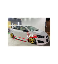 CHEVROLET AVEO SEDAN GTX MARŞPİYEL TAKIM FİBERGLASS BOYASIZ