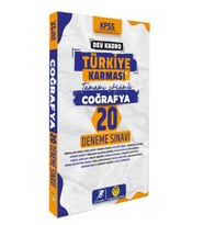 Tasarı Yayınları KPSS Coğrafya Dev Kadro Türkiye Karması 20 Deneme