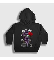 Presmono Unisex Çocuk Siyah Romantic Sculpture Art Sanat Kapüşonlu Sweatshirt 450092tt