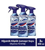 Domestos Hijyenik Köpük Çamaşır Suyu Sprey Mutfak Okyanus Ferahlığı 450 MLx3