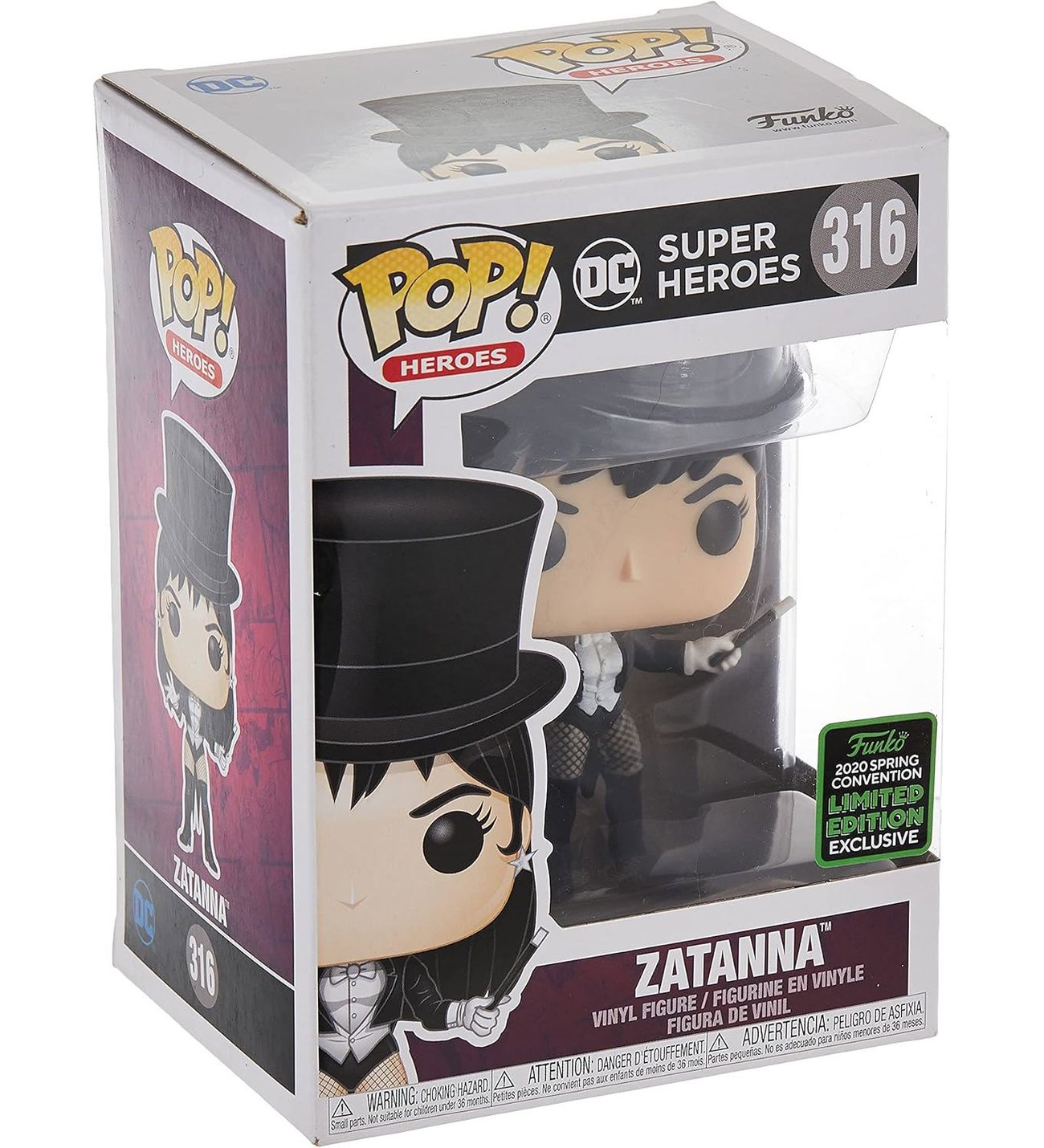 Funko Pop! Kahramanlar: Dc - Zatanna (Eccc) Münhasır # 316