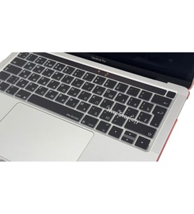 Rusça Klavye Macbook Pro Kılıf A1706 A1989 A2159 A1707 A1990 ile Uyumlu Koruyucu