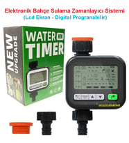 Elektronik Bahçe Sulama Zamanlayıcı Sistemi (Lcd Ekran-Digital Progranabilir)