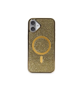 Pilelistore   iPhone 16 Plus Kılıf Helen Magsafe Kapak - Gold