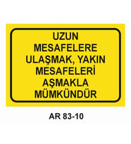 İŞ GÜVENLİĞİ UYARI LEVHASI 1 ADET PVC 21 X 29CM