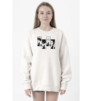 My Hero Academi Anime Class 1A Boys Beyaz Kadın 2ip Sweatshirt