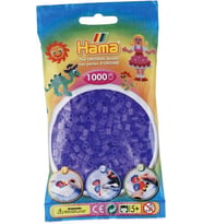 Hama Midi Boncuk 1.000'lik - Şeffaf Lila