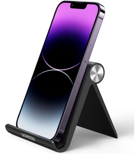 Çok Açılı Masaüstü Telefon Standı Siyah