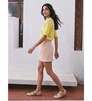 LCW Vision Pembe Regular Fit Mini Jean Etek