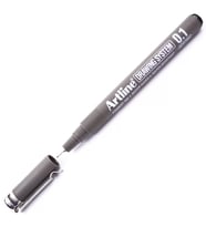 Artline Çizim Kalemi 0.1 mm Siyah EK-231
