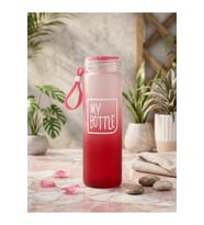 My Bottle Marka Cam Matara 420 Ml - Renk Seçenekli Mor