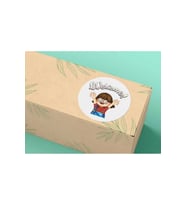 Welcome Labels Hoş Geldiniz Etiketi Mat Yuvarlak Sticker Welcome To Our Opening 4 Cm (40 ADET)
