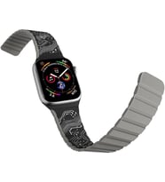 Lexroo Watch 42mm Uyumlu Kordon Technology Magnetik Tak Çıkar Silikon Strap Kayış