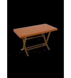 ARSLAN Plastik Katlanır Masa 70x120 Balkon Bahçe Kamp Yemek Masası Mobilyası ...