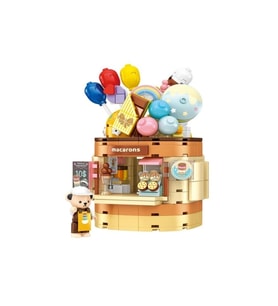 P881201 TEDDY BEAR KOLEKSİYONU DONDURMA DÜNYASI 354 PARÇA BLOCK OYUNCAK