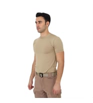 Bej Microfiber Askeri Combat Mikro Tişört